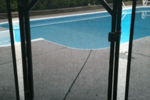 Inground removable Pool Fence